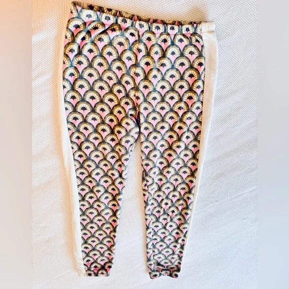 WILDFOX Cream & Pink Hearts Joggers Sweatpants - Picture 5 of 11